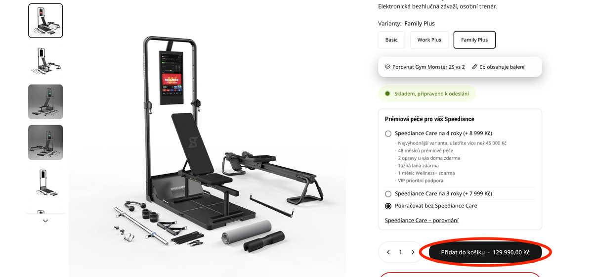 Přidejte do košíku